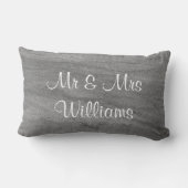 Granite "We hebben het gedaan" Monogram buitenste  Buitenkussen (Achterkant)