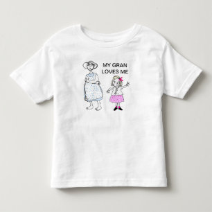 Granma en grootaughter kinder shirts