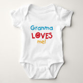 Granma Loves Me T-shirts en geschenken (Voorkant)