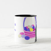 Grannies Pug Two-Tone Coffee Mok (Center)