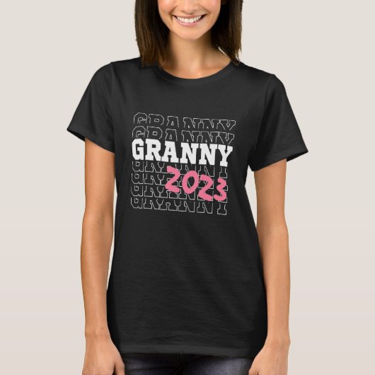 Granny 2023 U2013 Cool Grandma Loading U2013 Nana T-shirt (Voorkant)