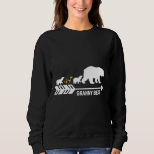 Granny Beer Autism Awareness Autism Granny T - shi Trui