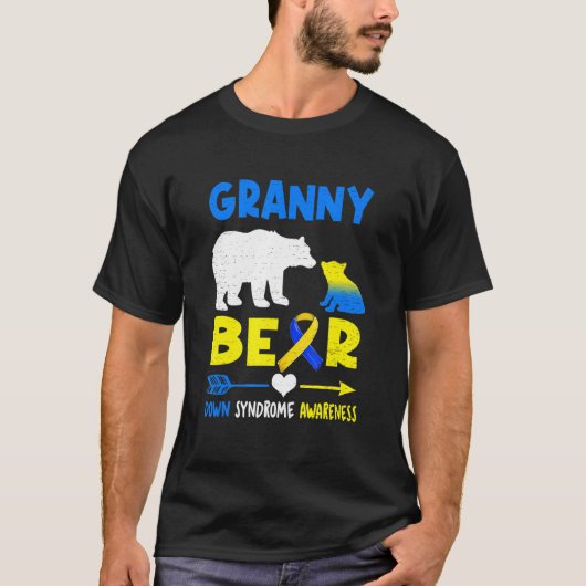 Granny Beer Family Matching Down Syndrome Awarenes T-shirt (Voorkant)
