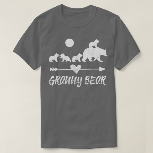 Granny Beer Shirt met vier Cute Beer Cute Gift (Design voorkant)