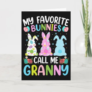 Granny Bunny My Favorite Bunnies Call Me Granny Ea Kaart