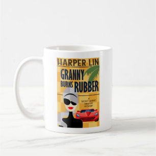 Granny Burns Rubber van Harper Lin Book Hoesje Mok