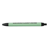 Granny Camp Retro Groene tekst Zwarte Inkt Pen (Voorkant)