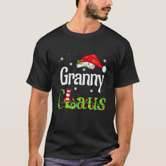 Granny Claus Kerstmis Pajama familie komt overeen T-shirt