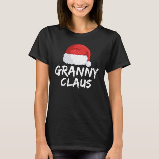 granny claus t-shirt (Voorkant)