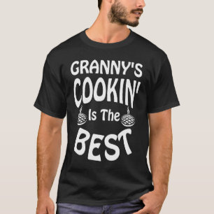 Granny Cooking is de beste grootmoeder moederdag m T-shirt