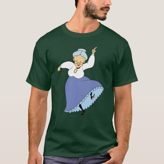Granny Dancing - Color T-shirt (Voorkant)