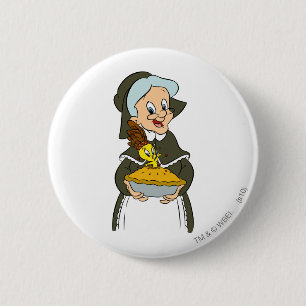Granny en TWEETY™ Pie Ronde Button 5,7 Cm