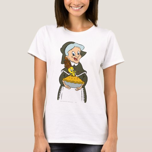Granny en TWEETY™ Pie T-shirt (Voorkant)