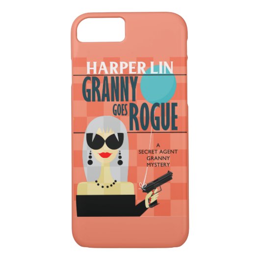 Granny Goes Rogue Harper Lin Phone Case (Achterkant)