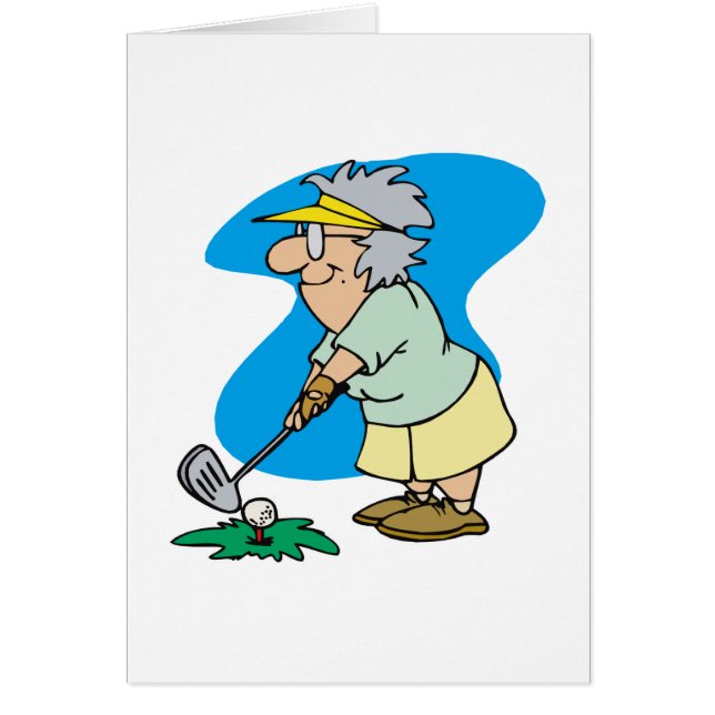 Granny Golfer (Voorkant)