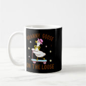 Granny Goose On The Loose Funny Birthday Matching  Koffiemok (Links)