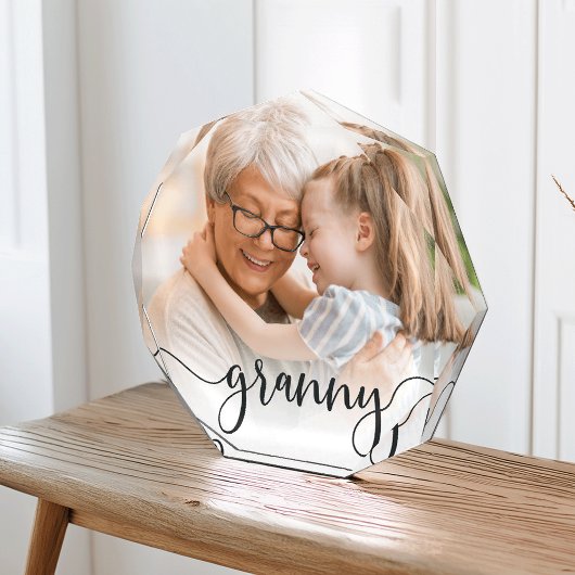 Granny | Grandma Script Overlay Fotoblokken