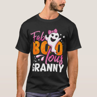 Granny Halloween Vrouwen Fab Boo Lous Premium T-shirt