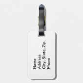 Granny Hands Bagagelabel (Achterkant verticaal)