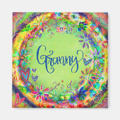"Granny"-inspiratiebron Magnet (Voorkant)