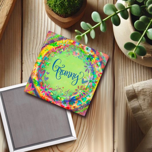 "Granny"-inspiratiebron Magnet