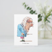 Granny krijgt Mad briefkaart! Briefkaart (Staand voorkant)