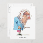Granny krijgt Mad briefkaart! Briefkaart (Voorkant / Achterkant)