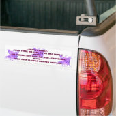GRANNY MOBILE BUMPERSTICKER (Op Truck)