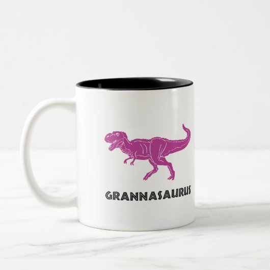Granny Nanna, Nana Grandma T-rex roze mok (Links)