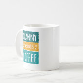Granny Needs Coffee Mok (Voorkant links)