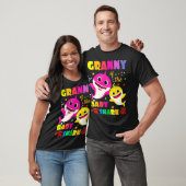 Granny of the Baby shark Birthday Granny Shark T-shirt (Unisex)