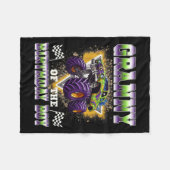 Granny Of The Birthday Boy Monster Truck Birthday Fleece Deken (Voorkant (Horizontaal))