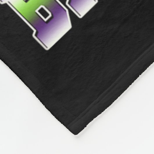 Granny Of The Birthday Boy Monster Truck Birthday Fleece Deken (Hoek)