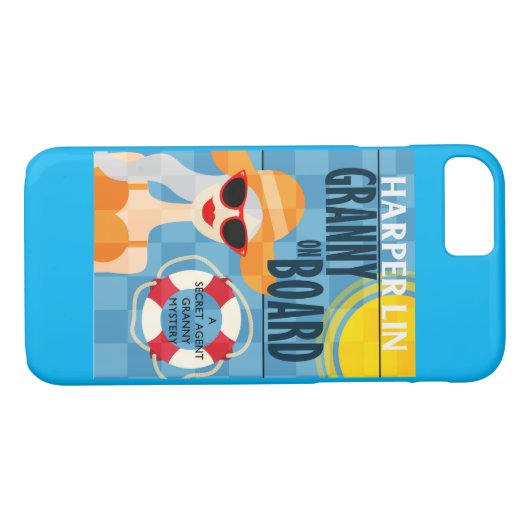 Granny on board Harper Lin Phone Case (Achterkant (Horizontaal))