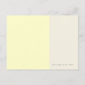 Granny Panties ~ Briefkaart/uitnodigingen Briefkaart (Achterkant)