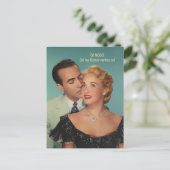 Granny Panties ~ Briefkaart/uitnodigingen Briefkaart (Staand voorkant)