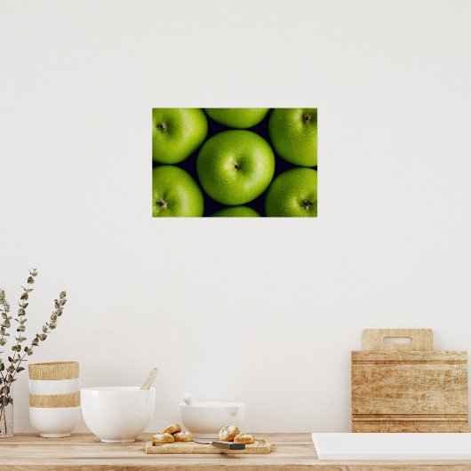 Granny Smith appels Poster (Keuken)