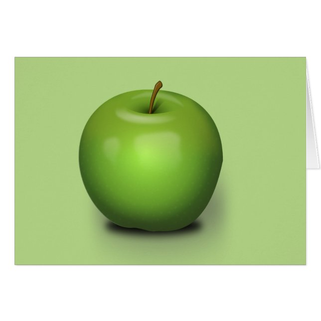 Granny Smith Apple (Voorkant Horizontaal)