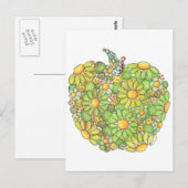 Granny Smith Apple Briefkaart (Voorkant / Achterkant)