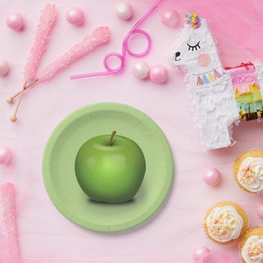 Granny Smith Apple Papieren Bordje (Feest)