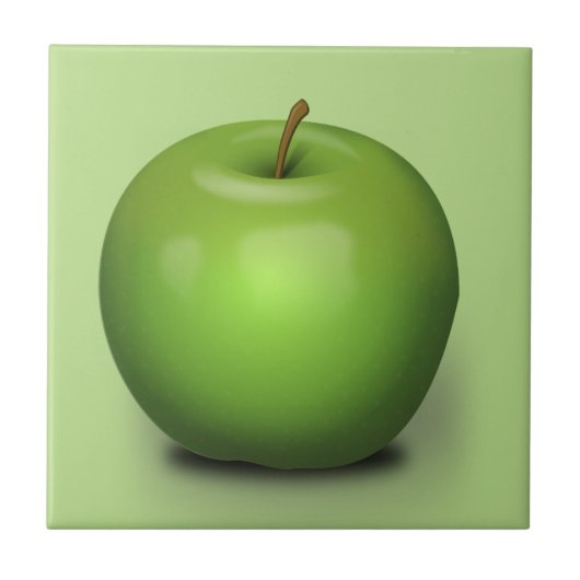 Granny Smith Apple Tegeltje (Voorkant)