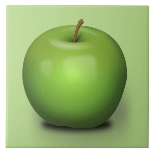 Granny Smith Apple Tegeltje (Voorkant)