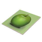 Granny Smith Apple Tegeltje (Zijkant)