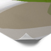 Granny Smith Green Apple Afbeelding Poster (Hoek)