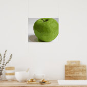Granny Smith Green Apple Afbeelding Poster (Keuken)