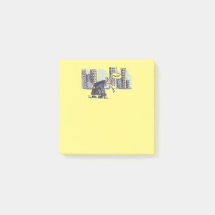 Granny Spitting! Gele notitieblokken Post-it® Notes
