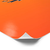 Granny Spitting, matte poster (Hoek)