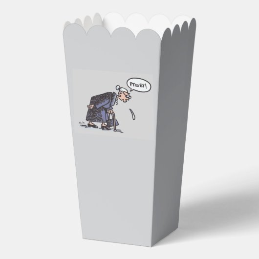 Granny Spitting popcorn dozen Bedankdoosjes (Voorkant)