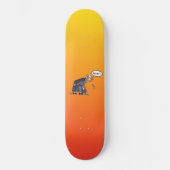 Granny Spitting, skateboard! Persoonlijk Skateboard (Voorkant)