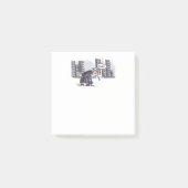 Granny Spitting! witte notitie pads Post-it® Notes (Voorkant)